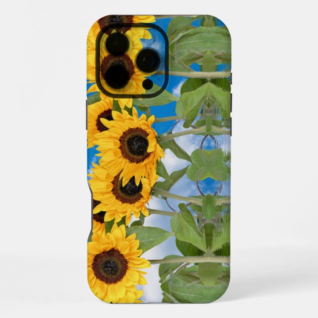 Coque iPhone Tournesols (Verso)