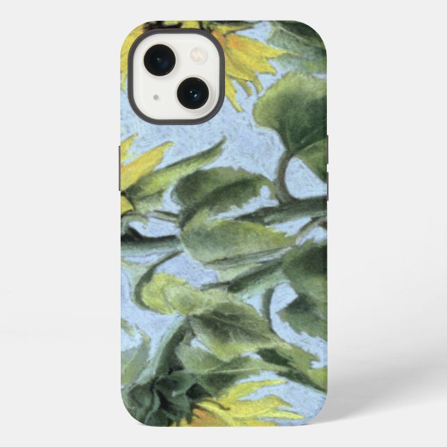 Coque iPhone Tournesols 1996 (Verso)