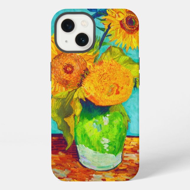 Coque iPhone Tournesols de Van Gogh  (Verso)