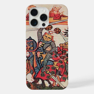 COQUE iPhone 15 PRO MAX TOURNOI MÉDIÉVAL, COMBATTRE DES CHEVALIERS ET DES