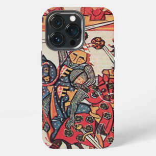 ETUI iPhone 13 PRO TOURNOI MÉDIÉVAL, COMBATTRE DES CHEVALIERS ET DES