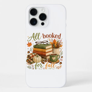 Coque iPhone 16 Pro Max Tous réservés pour les livres d'automne Coffee Coz