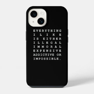 Coque Pour iPhone 14 Tout ce que j'aime