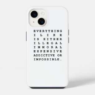 Coque Pour iPhone 14 Tout Ce Que J'Aime
