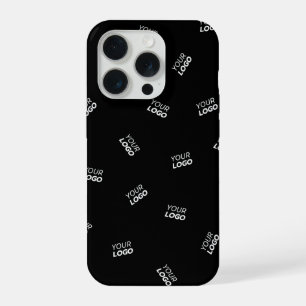Coque iPhone 15 Pro Tout logo ou image téléchargée Motif éparpillé