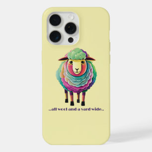 Coque iPhone 15 Pro Max Toute la laine et une largeur de triage