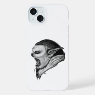 Coque iPhone 15 Plus Tracer le design noir et blanc