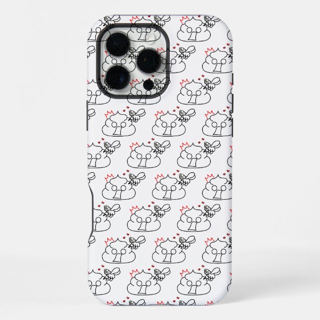 Coque iPhone Trahison - Brootsch le PooPoo (Verso)