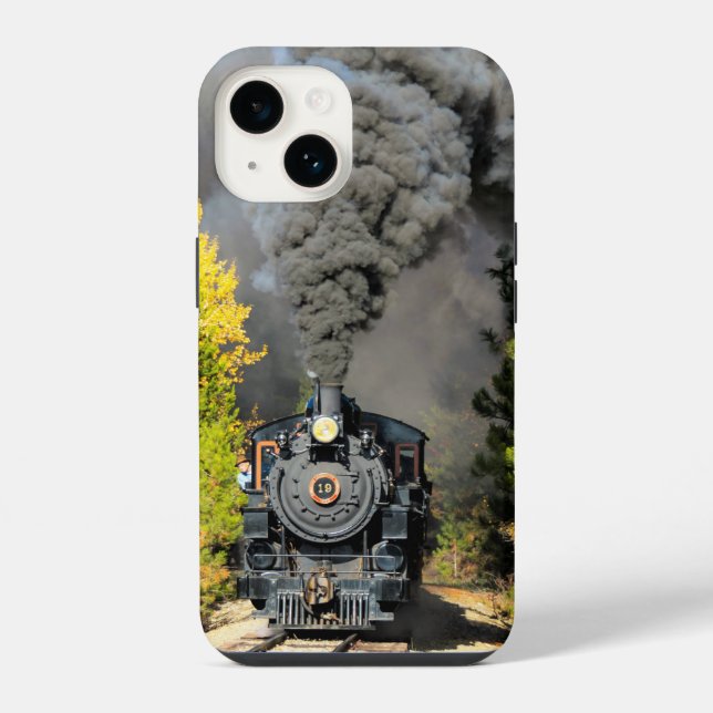 Coque iPhone Train à vapeur 19 (Verso)
