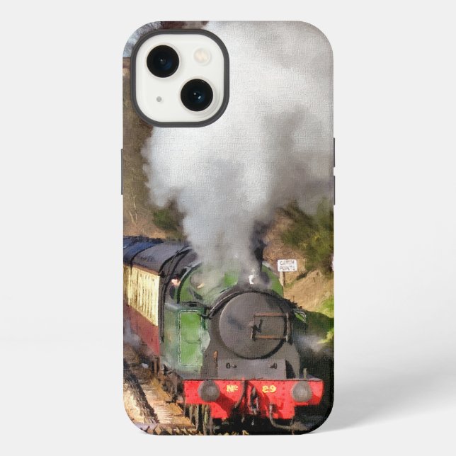 COQUE iPhone TRAINS À VAPEUR (Verso)
