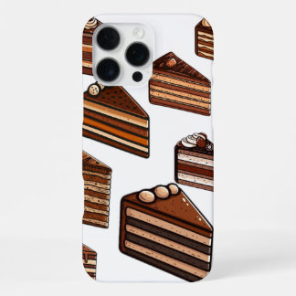 Coque iPhone 16 Pro Max tranches de gâteau au cacao