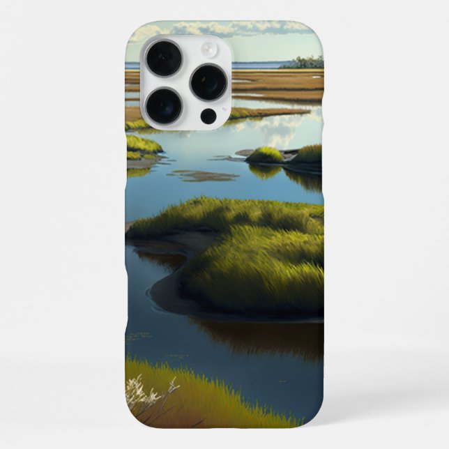 Coque iPhone Tranquillité Côtière (Verso)
