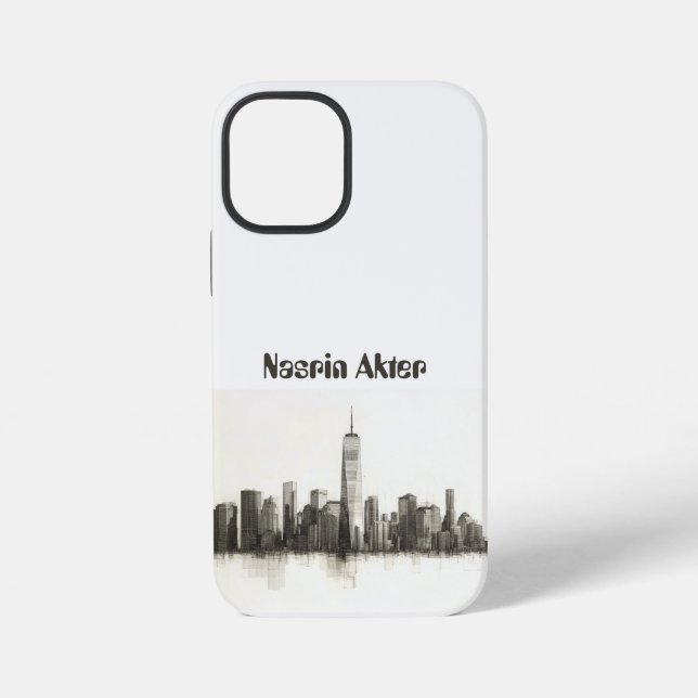 Coque iPhone Travel lover personalize your name (Verso)
