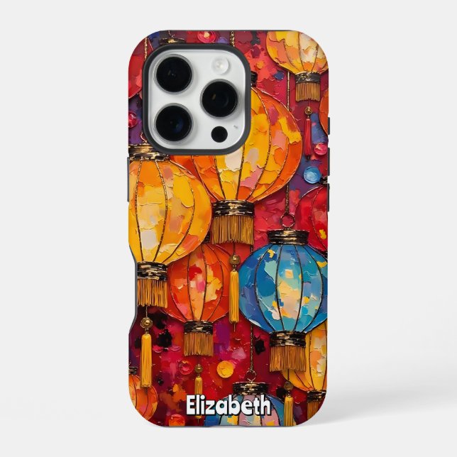 Coque iPhone treillis floral texturé (Verso)