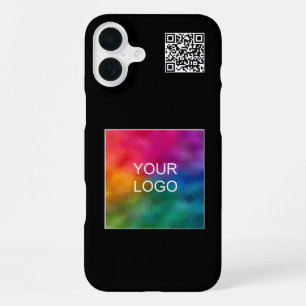 Coque iPhone 16 Plus Trending Elegant QR Code Téléchargez votre propre