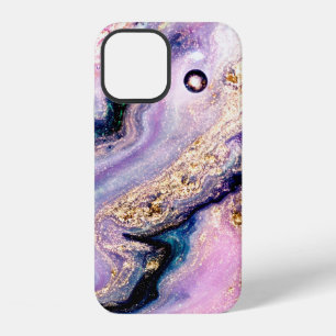 Coque iPhone 12 Très beau motif de marbre. Papier peint d'art abst
