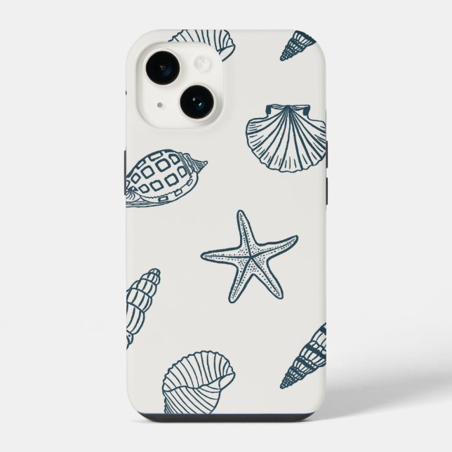 Coque iPhone Trésor côtier Profondeurs côtières (Verso)