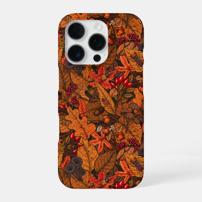 Coque iPhone Trésors d'automne (Verso)
