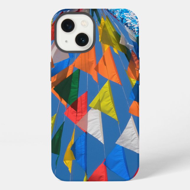 Coque iPhone Triangle Flag Decoration (Verso)