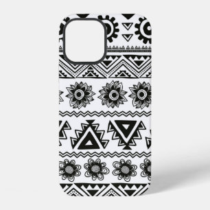 Coque iPhone 12 Tribal ethnique sans couture