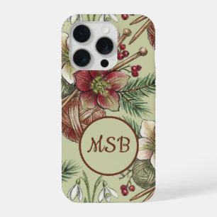 Coque iPhone 15 Pro Tricot de Noël