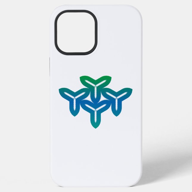 Coque iPhone Trident gothique (Verso)