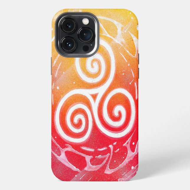 Coque iPhone Triskel (Verso)