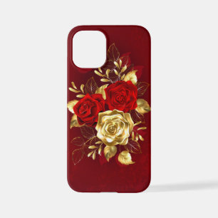 Coque iPhone 12 Mini Trois Roses de bijoux