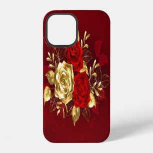 Coque iPhone 12 Trois roses de joaillerie