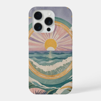 Coque iPhone 15 Pro Tropical Celestial Shore