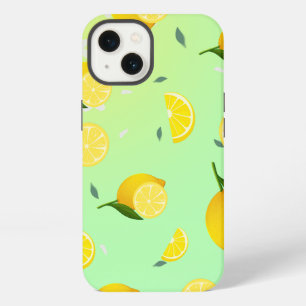 Etui iPhone 13 Tropical coloré Citrus SUMMER Orange lemon Slice