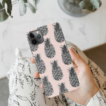 Coque iPhone 11Pro Max Tropical Grey & Pink Ananas Motif sans couture<br><div class="desc">Tropical Grey & Pink Ananas Motif sans couture</div>