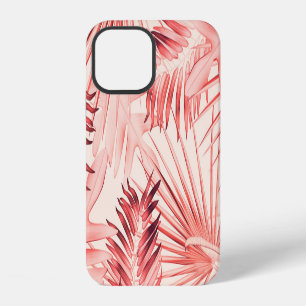 Coque iPhone 12 Tropical Palm Feuille, Hawaiian Stylish Motif.