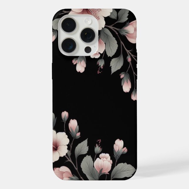 Coque iPhone Tropiques de minuit (Verso)