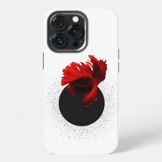 Coque iPhone trou noir (Dos)