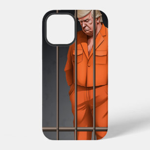 Coque iPhone 12 Trump en prison Coque-Mate Phone Case, Apple iPhon