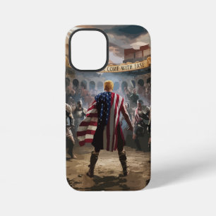 Coque iPhone 12 Mini Trump et le Gladiator Phone Case