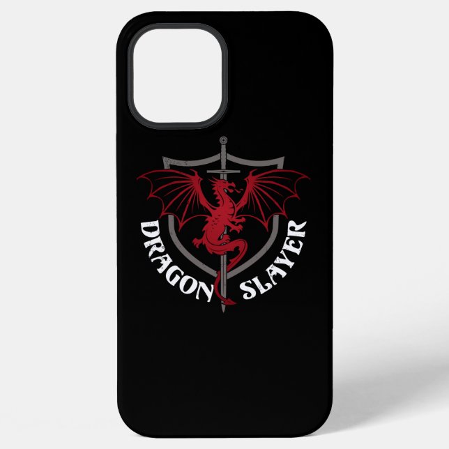 Coque iPhone Tueur de dragon (Verso)