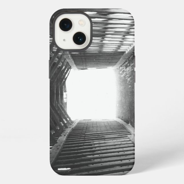 Coque iPhone Tunnel de lumière (Verso)