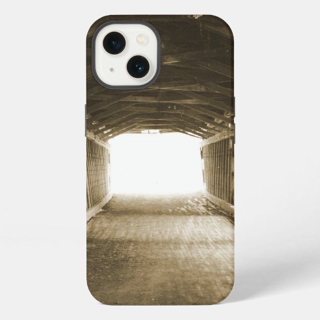 Coque iPhone Tunnel de Lumière (Verso)