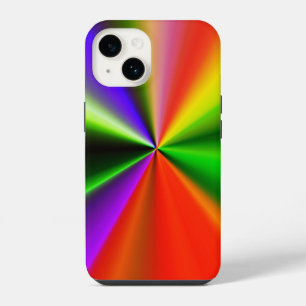 Coque Pour iPhone 14 Tunnel Technicolor