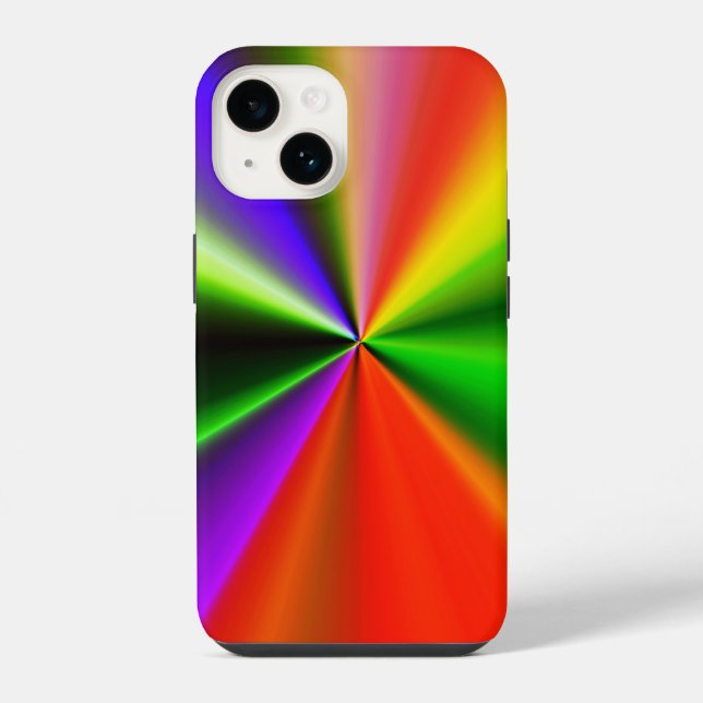 Coque iPhone Tunnel Technicolor (Verso)