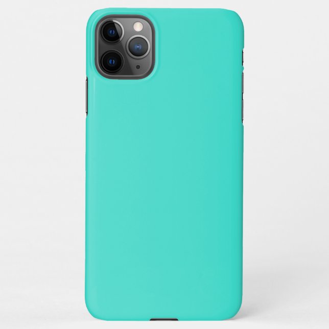 Coque iPhone Turquoise (Dos)