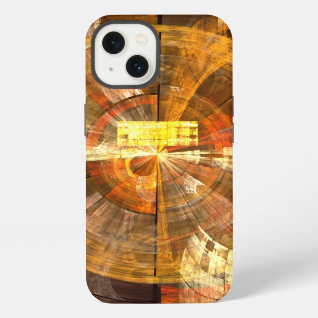 Coque iPhone Type abstrait d'intégrité (Verso)