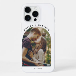 Coque iPhone 16 Pro Max Typographie d'archive de photos personnalisées