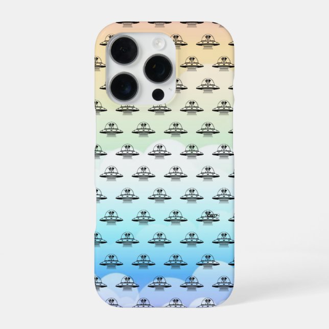 Coque iPhone Ufo dog CG17s (Verso)