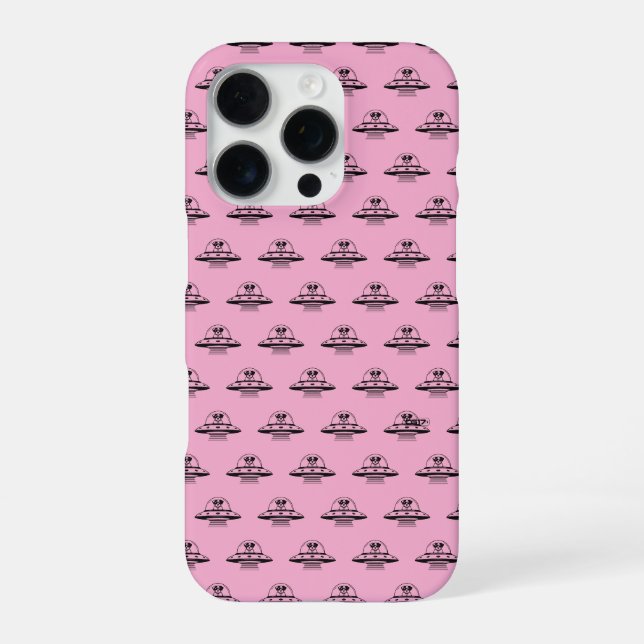 Coque iPhone Ufo dog CG17s (Verso)