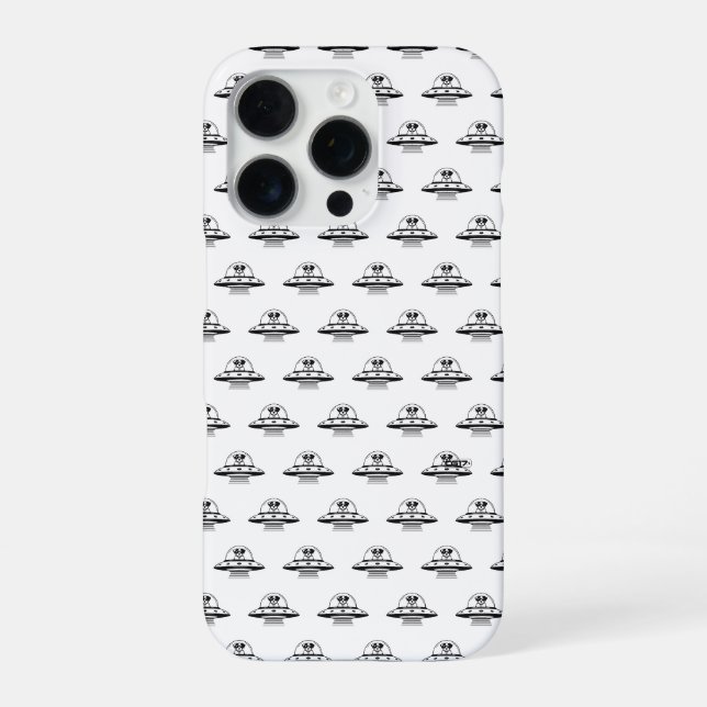 Coque iPhone Ufo dog CG17s (Verso)