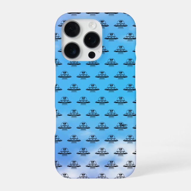 Coque iPhone Ufo dog CG17s (Verso)