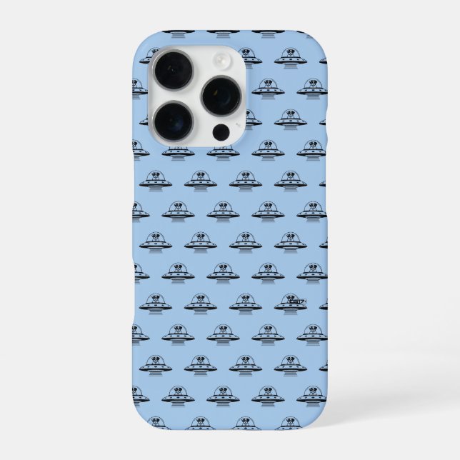 Coque iPhone Ufo dog CG17s (Verso)